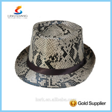 DSC 0006 LINGSHANG Новый дизайн моды платье бумаги панамской соломенной шляпе